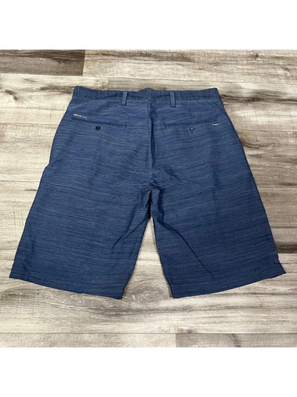 Hurley Athletic Mid Rise Cutback Hybrid Shorts Obsidian Blue Men’s Size 30